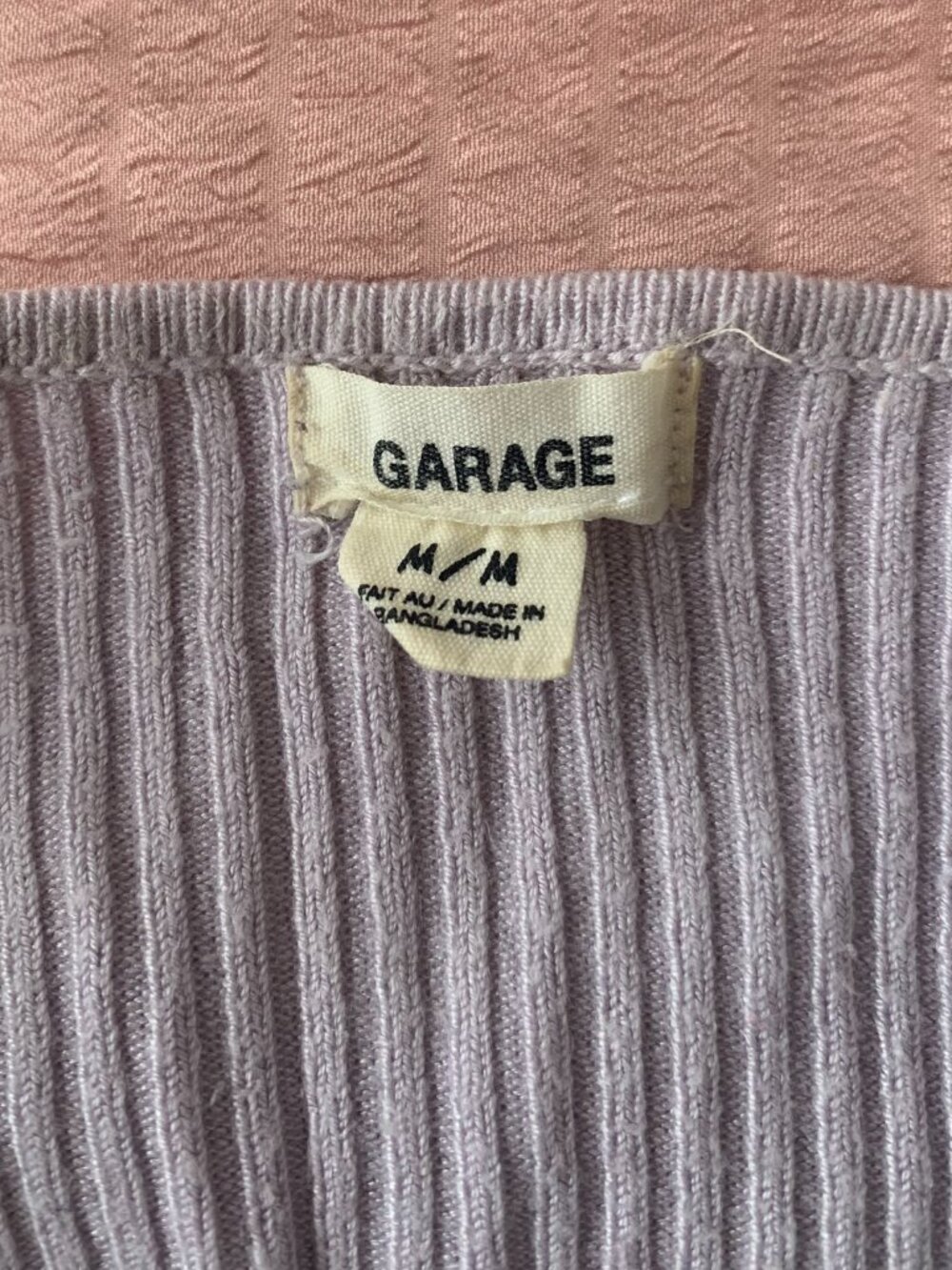 Garage Ribbed Square-Neck Tank Top - Picture 3 of 4